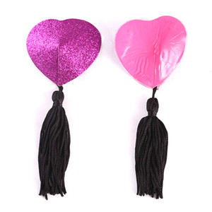 En gros <span class=keywords><strong>sexy</strong></span> sous-vêtements boutique en ligne noir glitter coeur mamelon piercing pad, du <span class=keywords><strong>sein</strong></span> pastys - Product Image 1