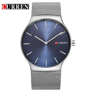 Design unico 2 Display Mani di Lusso Movimento Al Quarzo Giapponese <span class=keywords><strong>Orologio</strong></span> <span class=keywords><strong>Classico</strong></span> Delle Donne Analogico Dell'acciaio Inossidabile Degli Uomini Della Maglia Della Vigilanza 8256 Hot - Product Image 3