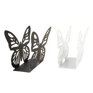 Cheap Metal Home Decor Butterfly Design Tabletop Napkin Holder