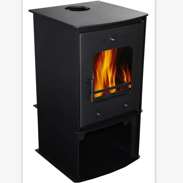 Warmfire fábrica fornecer diretamente eco design de alta qualidade 5kw barato fogão de madeira lareira