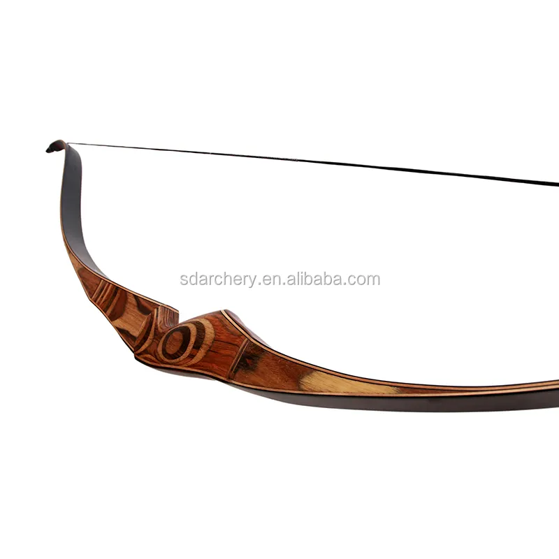 62" Archery bow and arrow traditional wooden hunting long bow for sale