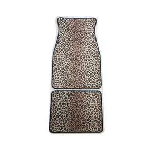 Tappetini personalizzati in Neoprene sublimazione impermeabile Leopard Car Mat