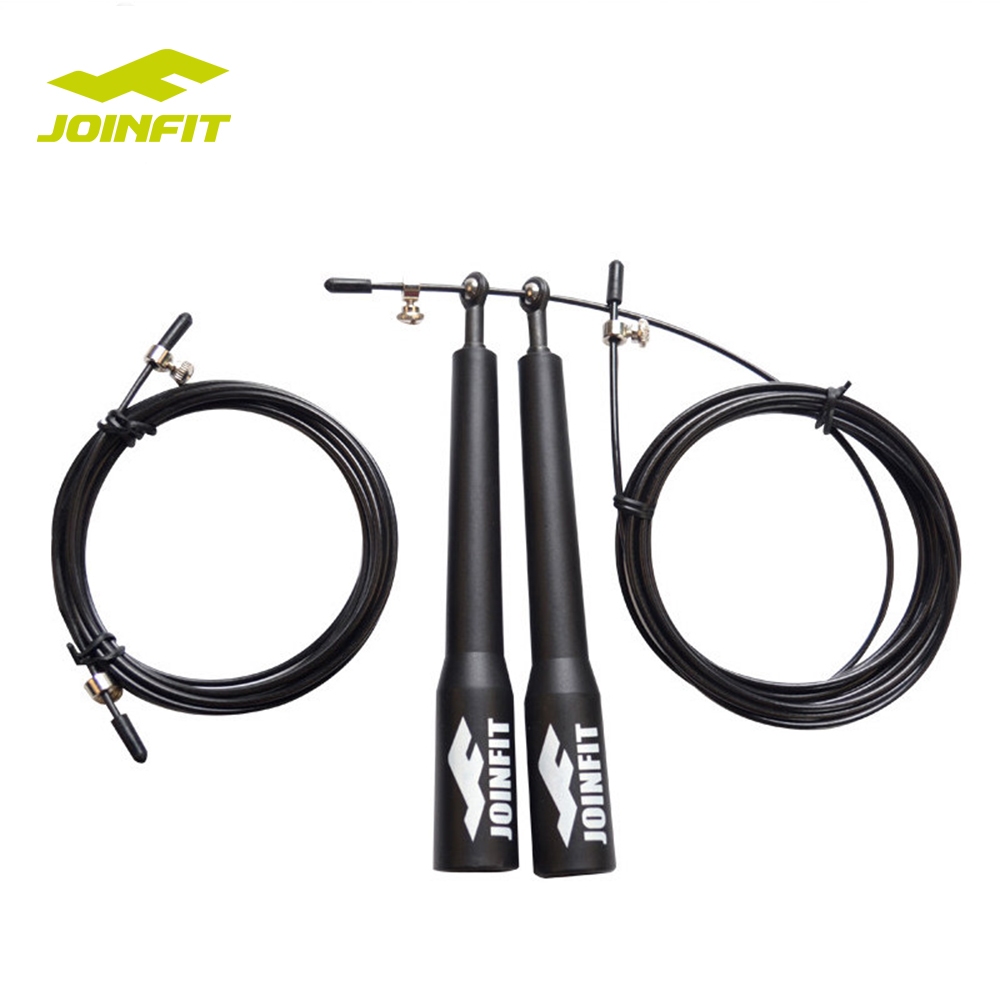 Скоростная Скакалка Joinfit для фитнеса с бесплатной сумкой для переноски JOINFIT с запасной веревкой и единицей