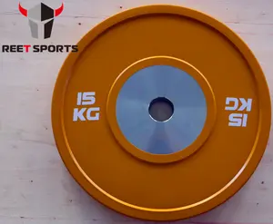 China Barbell Competition Rubber Bumper Weight Plate Set