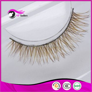 La Muestra libre Real de piel de Zorro Tiras Falsas Pestañas Falsas Pestañas Postizas - Product Image 1