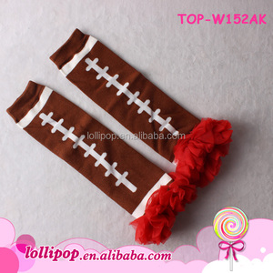 Stok örme amerika bebek bebek futbol desen bacak isıtıcı çocuk futbol bacak ısıtıcıları yenidoğan bebek futbol bacak ısıtıcıları çocuklar için - Product Image 6