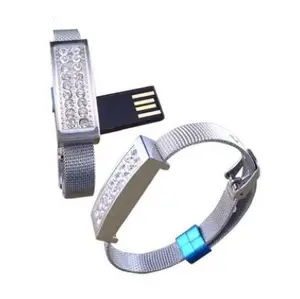 Best price Hot sale USB2.0 8GB,16GB,32GB,64GB crystal watch USB flash disk