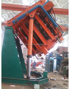 Four de fusion hydraulique à <span class=keywords><strong>induction</strong></span>, 15 tonnes, <span class=keywords><strong>coque</strong></span> en acier - Product Image 5