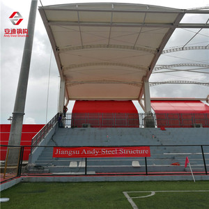 Citations préfabriquées de toit de botte en acier d'usine de structure en acier de la Chine pour le toit de botte de tuyau d'acier de grande envergure de stade/blanchisseur - Product Image 2