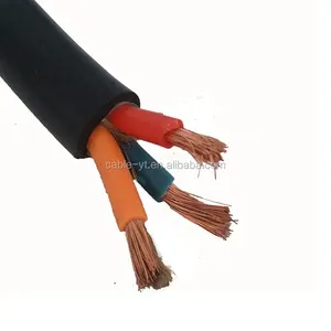 Soft rubber cable h07rn-f electrical cable 3x10mm2