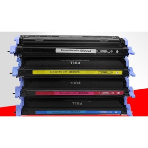Cartouche de toner laser couleur pour hps <span class=keywords><strong>Color</strong></span> LaserJet 1600/<span class=keywords><strong>2600n</strong></span>/2605/2605dn/2605dtn CM1015/CM1017 cartouche Q6000A Q6001A - Product Image 1