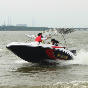 <span class=keywords><strong>Petit</strong></span> bateau à moteur hors-bord en fibre de verre - Product Image 4