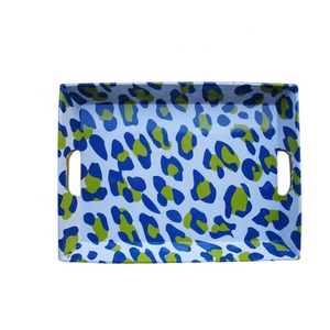 Khay đựng đồ ăn bằng <span class=keywords><strong>melamine</strong></span> chất lượng cao, không vỡ, dùng cho nhà hàng, có tay cầm - Product Image 3