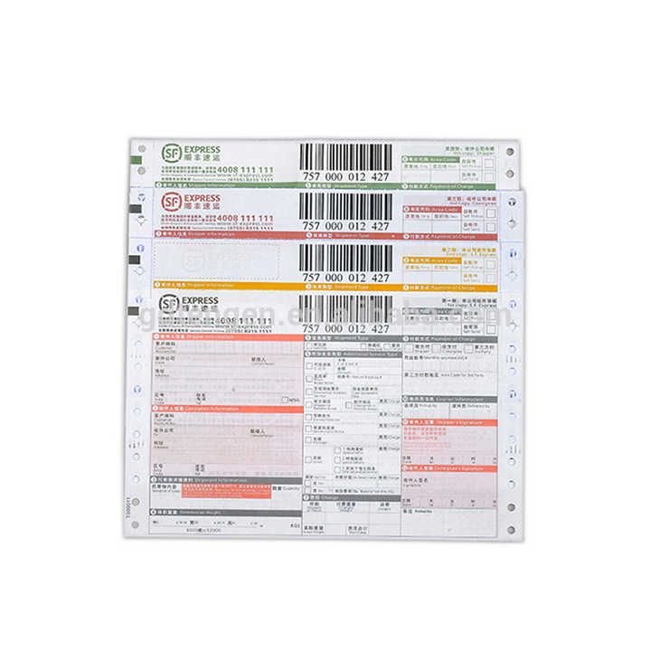 Custom Courier Airway Bill - High Quality Printing Labels