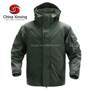 XINXING-Pongee de poliéster de tres capas con forro polar, chaqueta de invierno, CF02