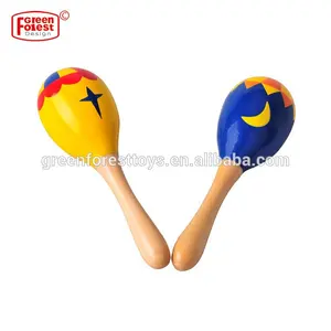 Musical Instruments Shaking Toys Baby Custom Maracas Design Wooden New Wooden Xylophone Musical Toy For Kids Woods Toys 17MAR02
