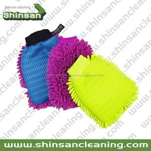 Haute qualité éponge <span class=keywords><strong>car</strong></span> wash mitt Mitt/Gant De Nettoyage De Voiture/Microfibre Lavage De Voitures À Laver Gants De Nettoyage - Product Image 4