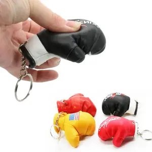 Unionpromo newest pvc custom mini boxing glove keychain