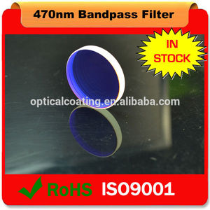 Fwhm=10nm 470nm <span class=keywords><strong>à</strong></span> bande passante étroite filtre pour microscopie confocale <span class=keywords><strong>à</strong></span> <span class=keywords><strong>balayage</strong></span> <span class=keywords><strong>laser</strong></span> - Product Image 1