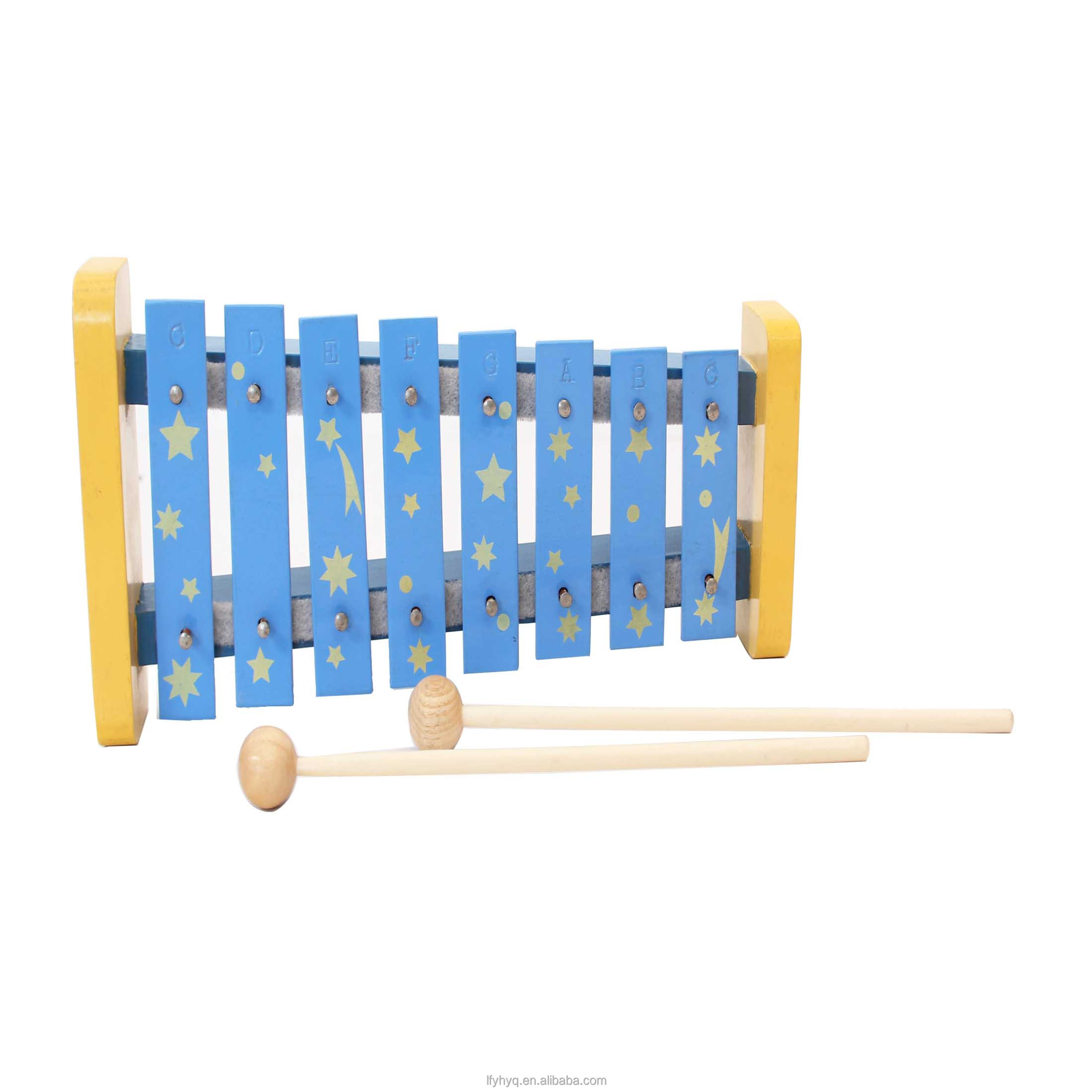 Детская деревянная игрушка для музыкальных инструментов, игрушка-ксилофон для пианино