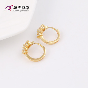 <span class=keywords><strong>Boucles</strong></span> <span class=keywords><strong>d</strong></span>'oreilles xping or 24K, bijoux style <span class=keywords><strong>fantaisie</strong></span> pour femmes, vente en gros - Product Image 5