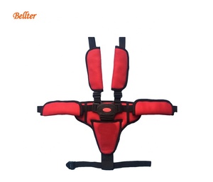 Cinturón de seguridad de <span class=keywords><strong>5</strong></span> <span class=keywords><strong>puntos</strong></span> con almohadilla para cinturón de seguridad, piezas universales para bebés y niños - Product Image 3