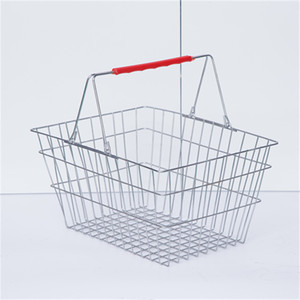 Cesta <span class=keywords><strong>de</strong></span> la compra <span class=keywords><strong>de</strong></span> metal, cesta cromada - Product Image 2