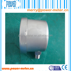 เกจวัดแรงดันสุญญากาศต่ำ 4 <span class=keywords><strong>Kpa</strong></span> ถึง 0 และ -30 <span class=keywords><strong>MmHg</strong></span> ถึง 0 1/4'' PT Npt 63 มม. ทำจากสแตนเลสทั้งหมด - Product Image 4