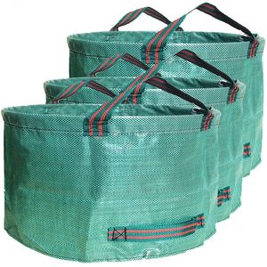 Bolsa de basura de jardín de alta resistencia reutilizable TAK gran oferta <span class=keywords><strong>Pop</strong></span> Up/Pe 600d poliéster bolsa de basura de hojas de jardinería con bolsa de embalaje - Product Image 4