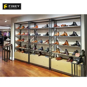 Магазин обуви светильники настенные отображения витрина дизайн в Китае