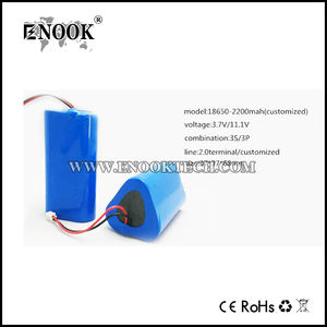 Anpassen 18650 akku-pack 3,7 V/11.1v 2200 mah/6600 mah für elektro fahrrad und Elektrowerkzeuge - Product Image 5