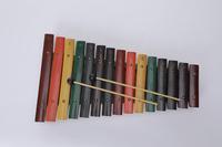 High Quality Wood Educational Xylophone for Kids with 15 Notes Rainbow Color