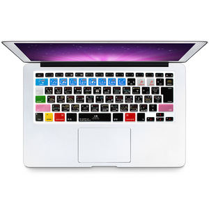 Chức năng phím tắt nóng Silicone bàn phím Bìa bảo vệ da cho macjapanese Bàn phím Bìa 13 "15" 17 "cho <span class=keywords><strong>Adobe</strong></span> Premiere Pro - Product Image 5