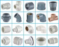 Pipe Pvc Plastic Pipe Fitting Plumbing Material Tube Connector Reduce Coupling All Names PVC Fittings