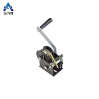 Manivela Manual Mecánica Industrial BLD de 825 lb para Bricolaje OEM/ODM, Recubierta en Polvo, con Certificación CE, Relación de Engranajes 3.1:1, Capacidad de Gancho de 1500 kg