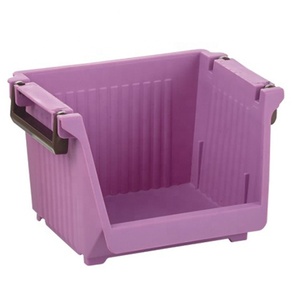 <span class=keywords><strong>Cestino</strong></span> portaoggetti impilabile per smistatore di accessori da scrivania di dimensioni Mini per cancelleria, cosmetici e cesto per l'organizzazione di gioielli - Product Image 2