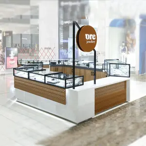 Erts sieraden mall display booth met juwelen display teller displays