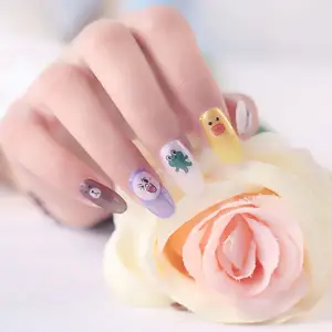 Factory Price Colorful Nail Sticker For Child High Quality Kids Nail Sticker Wholesale