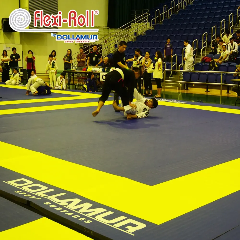 Dolramur Flexi Matras Judo Tatami Gulung/Alas MMA BJJ Brasil Jiu Jitsu