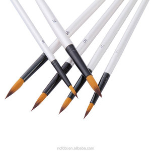 Set di 12 Pennelli Artistici di Alta Qualità, Pennelli Rotondi per <span class=keywords><strong>Pittura</strong></span> Acrilica, Acquerello e Olio, per Studenti - Product Image 2