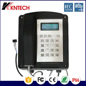 Mining Telephone KNTECH Explosion-proof Telephone Analog Telephone Handset Weatherproof Emergency Phone For Coal Mine KNEX1