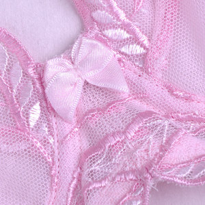 자수 레이스 여성 브래지어 언더와이어 소프트 컵 속옷 로맨틱 란제리 제조 업체 우아한 - Product Image 6