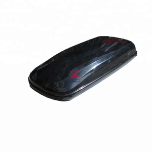 Black Car Top Roof Box Top Cargo Carrier Portable Luggage Storage