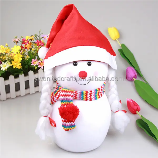 2015 new products christmas funny Styrofoam snowman