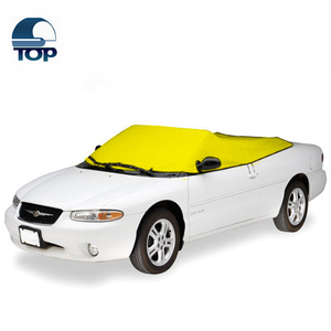 Chine intérieure logo design convertible couverture jaune <span class=keywords><strong>Tous</strong></span> Les Temps taffetas Automobile tailormade voiture couvre - Product Image 1