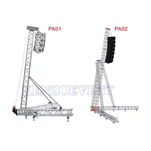 Outdoor aluminum speaker lift PA audio hanging truss