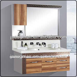 Rincón moderno <span class=keywords><strong>elegante</strong></span> cuarto de baño espejo gabinete/sanitarios modelo 9008 - Product Image 1