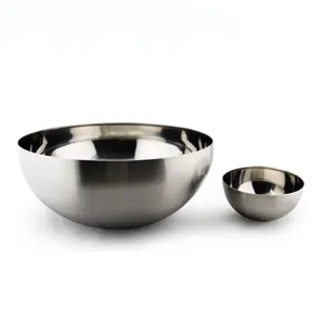 Highwin-cuenco mezclador de alimentos de acero inoxidable, muy pulido, para ensalada - Product Image 1