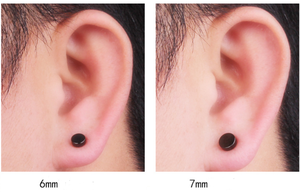 Los hombres <span class=keywords><strong>pendiente</strong></span> imán pendientes no piercing sin dolor no hay agujero <span class=keywords><strong>de</strong></span> succión magnética cool moda stud pendientes costo barato negro - Product Image 4