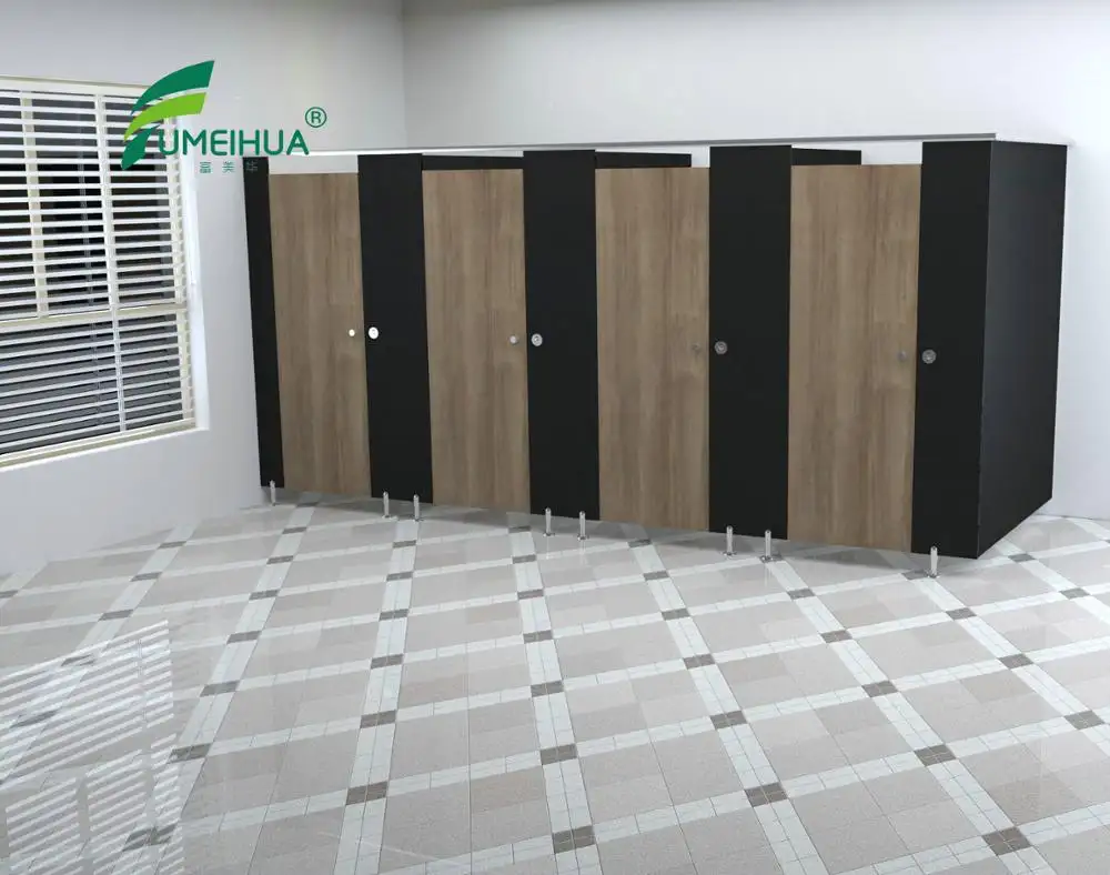 toilet partition panel kindergarten China suppliers preschool door public hpl compact board toilet cubicle partition price